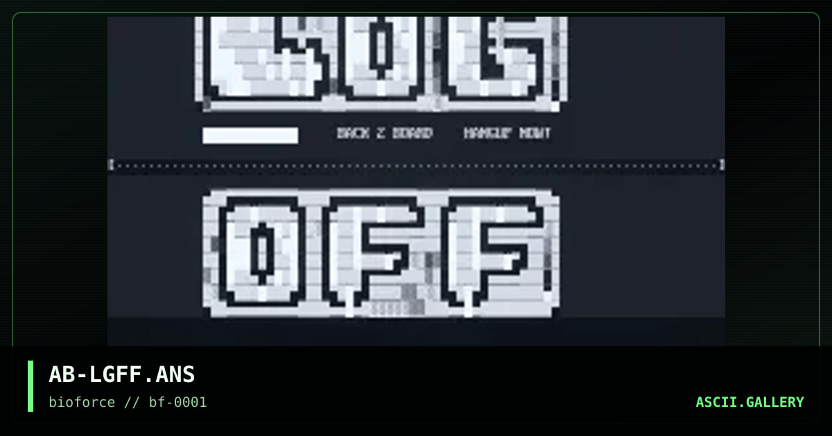 AB-LGFF.ANS, by acid brain, 1997