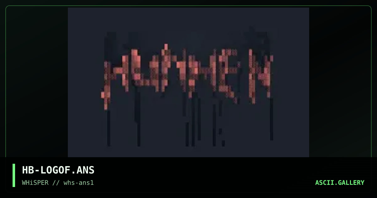 Hunnen morphing logoff, by wiktor, 1995