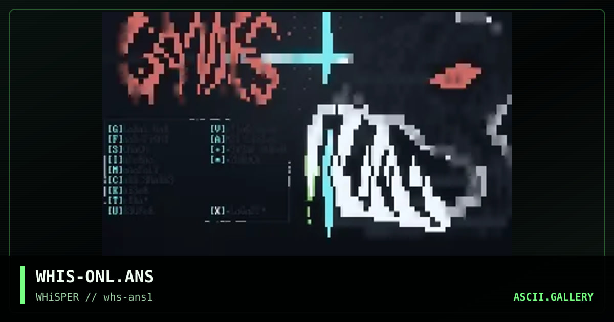 WHIS-ONL.ANS, by wiktor, 1995