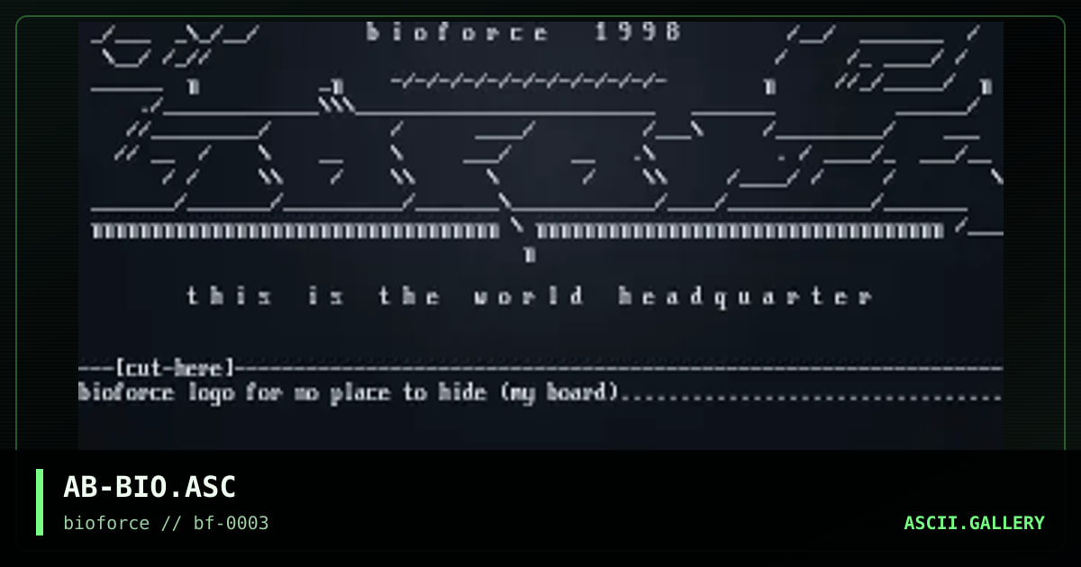 AB-BIO.ASC, by acid brain, 1998