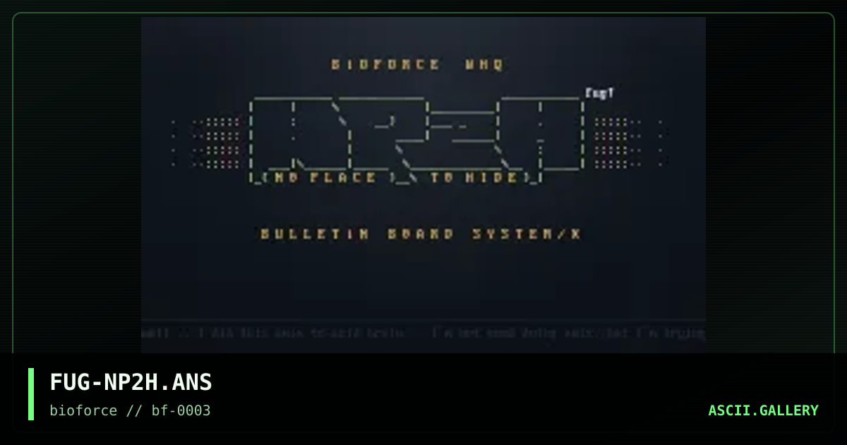 FUG-NP2H.ANS, by fugitivo, 1998