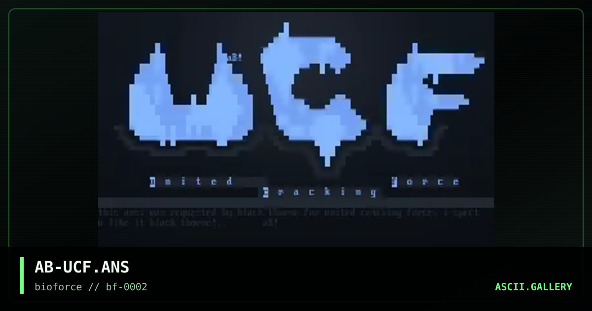 AB-UCF.ANS, by acid brain, 1998