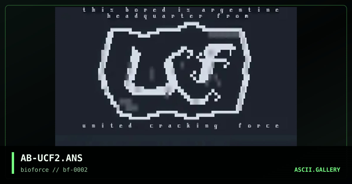 AB-UCF2.ANS, by acid brain, 1998