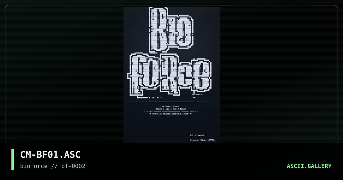 CM-BF01.ASC, by criminal minds, 1998