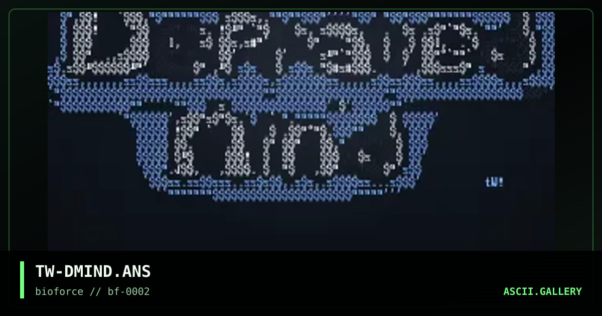 TW-DMIND.ANS, by twister, 1998