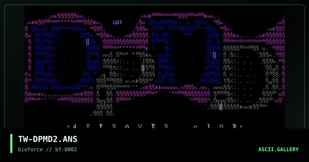 TW-DPMD2.ANS, by twister, 1998