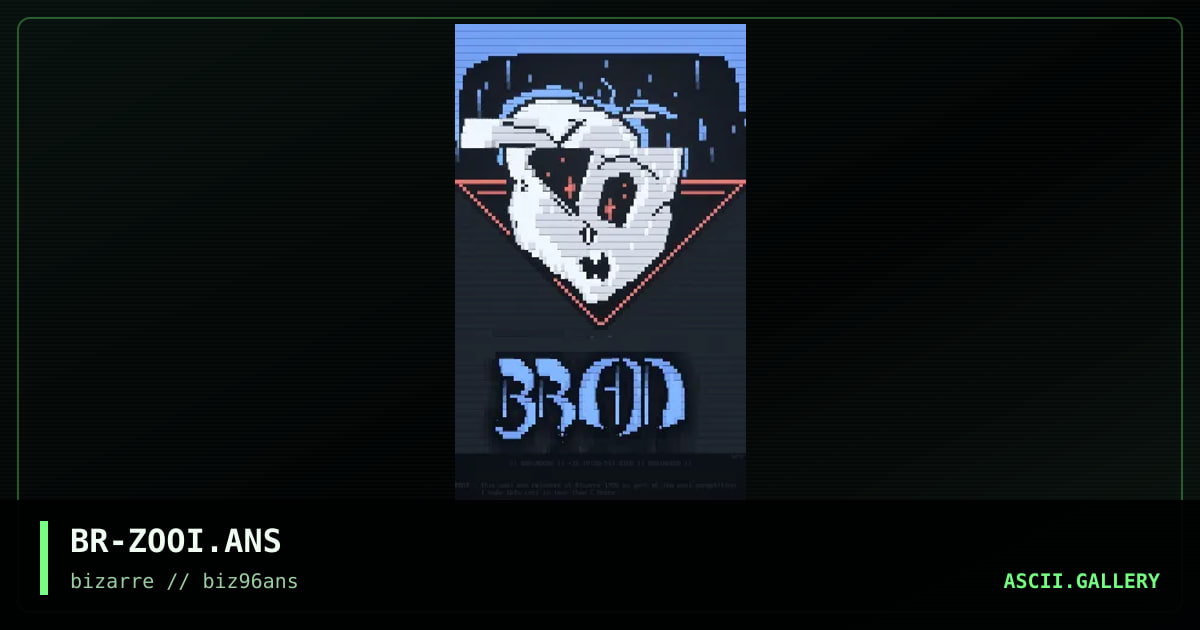 BR-ZOOI.ANS, by brain-nl, 1996
