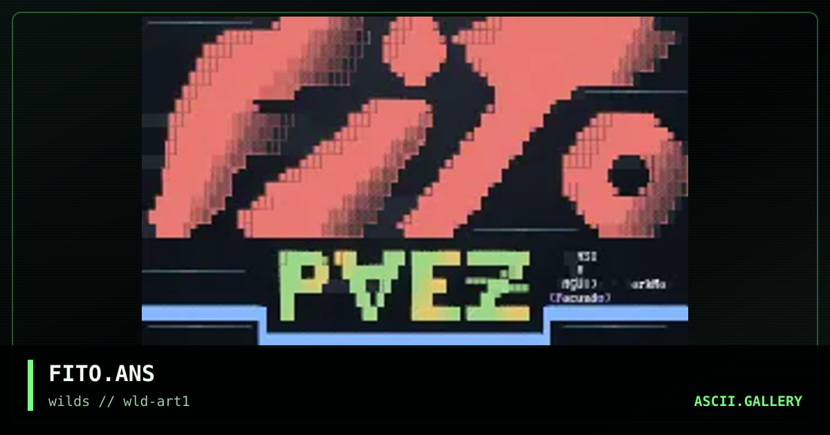 FITO.ANS, by facundo, darkman-circe, 1997