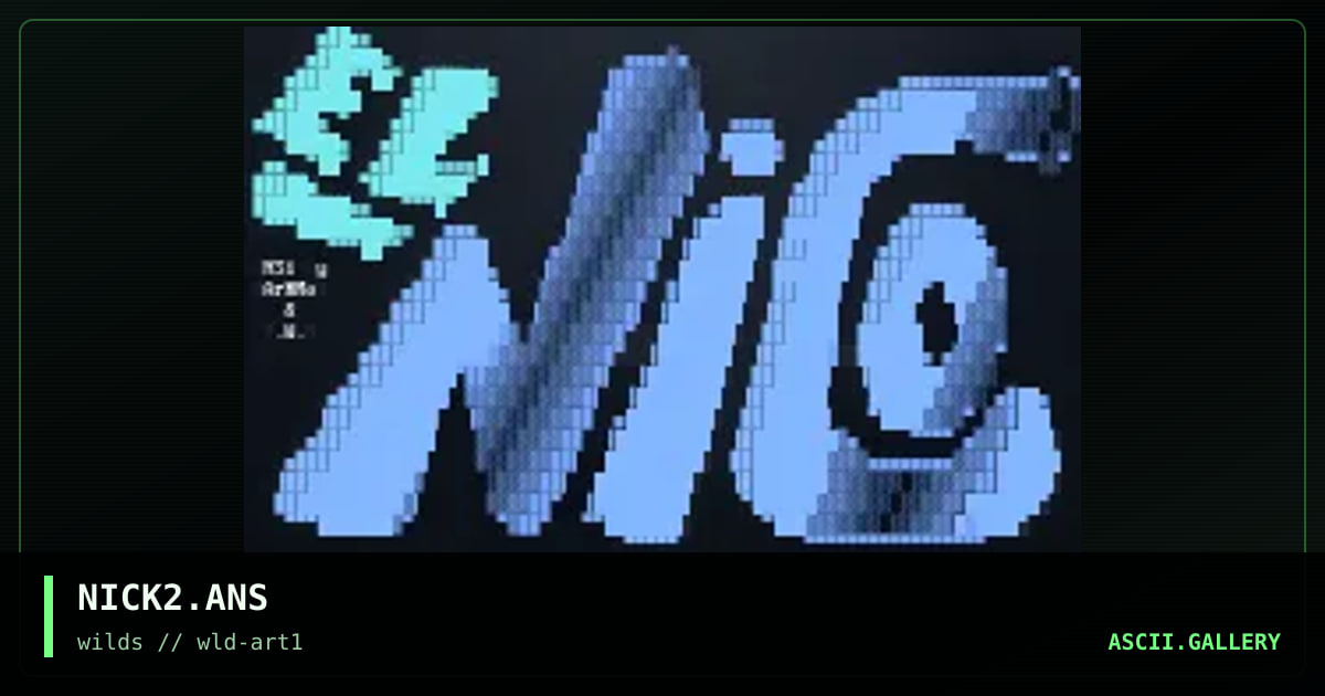 NICK2.ANS, by darkman-circe, twm, 1997