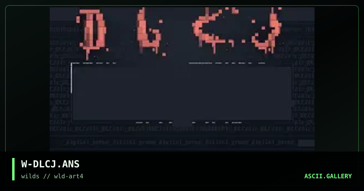 W-DLCJ.ANS, by irq, 1997