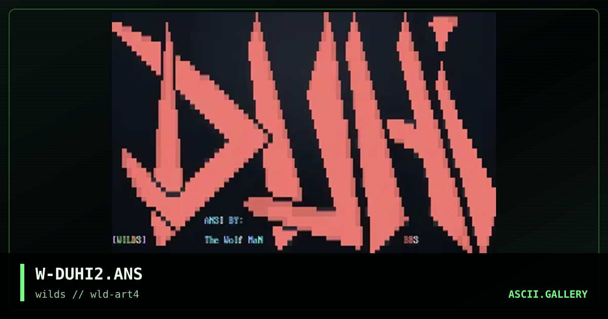 W-DUHI2.ANS, by wolfman-circe, 1997