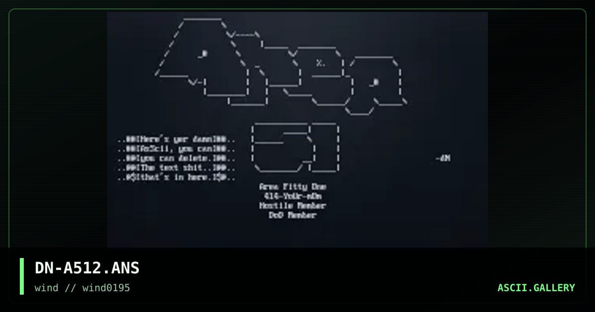 DN-A512.ANS, by dragon, 1995