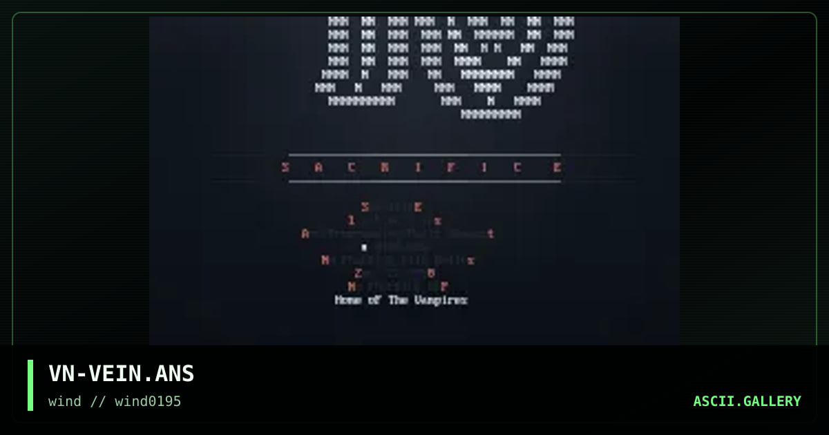 VEiN SiG, by vein, 1995