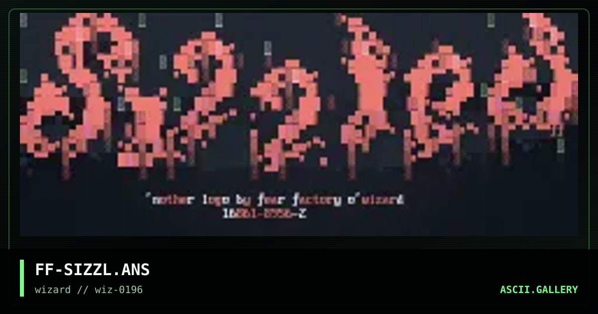 Sizzled!^! zszszs, by fear factory, 1996