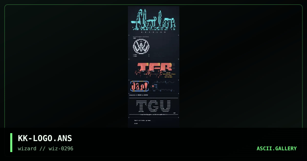 various logos, by klink, 1996