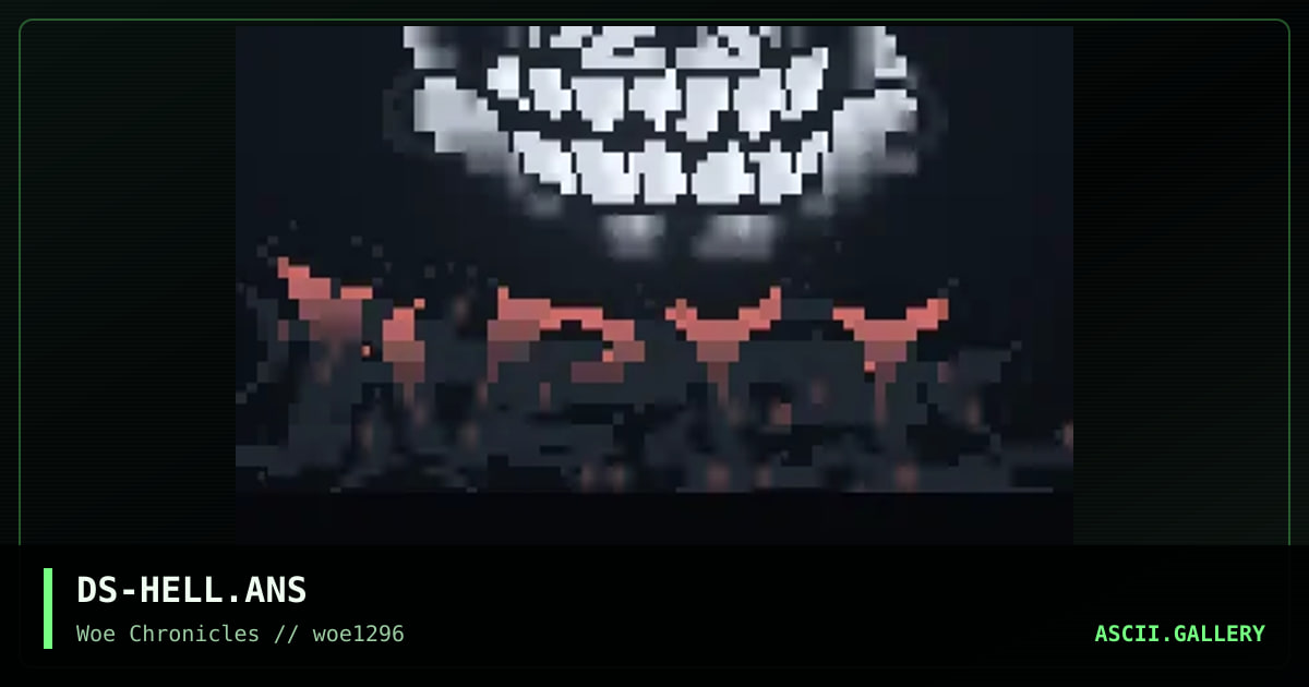 hell ansi, by dirty shame, 1996