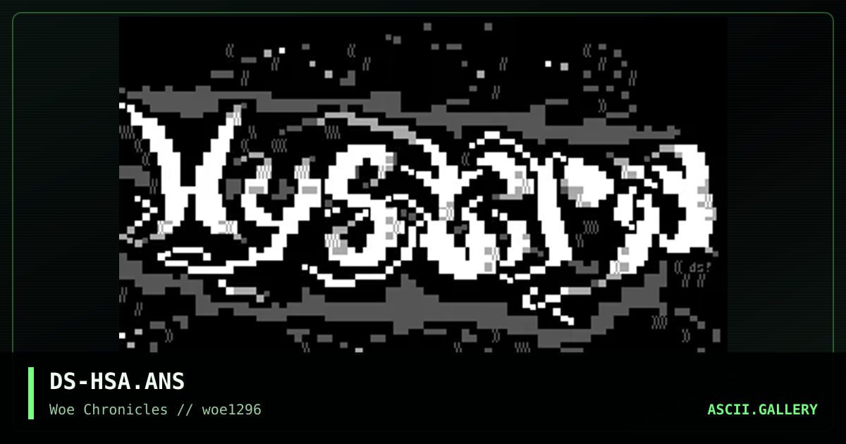 hysteria ansi, by dirty shame, 1996