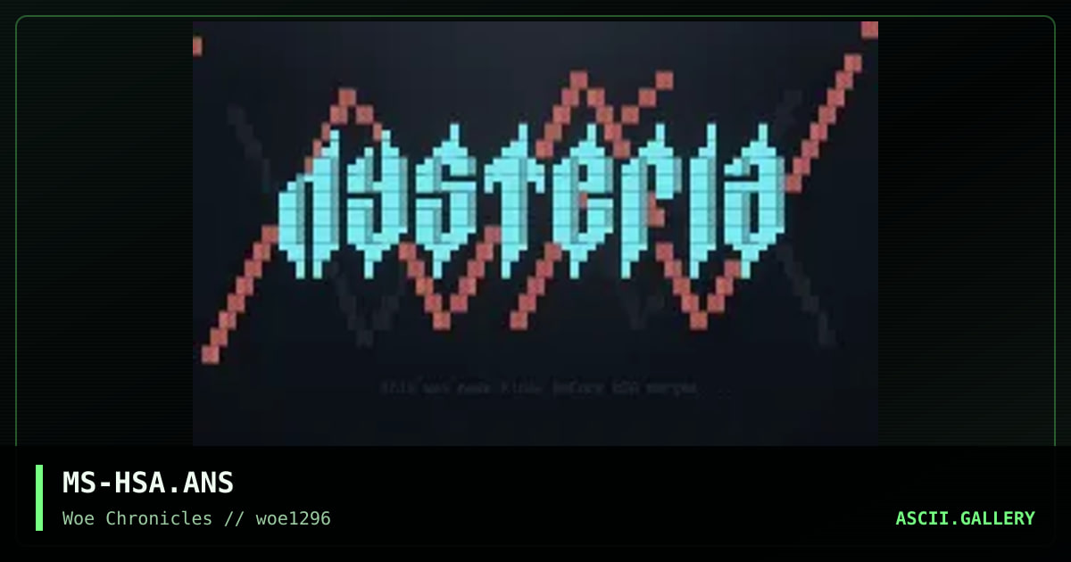 hysteria ansi, by misty, 1996