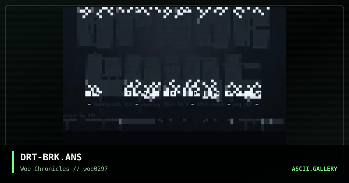 BreakPoint Ansi, by drt, 1997