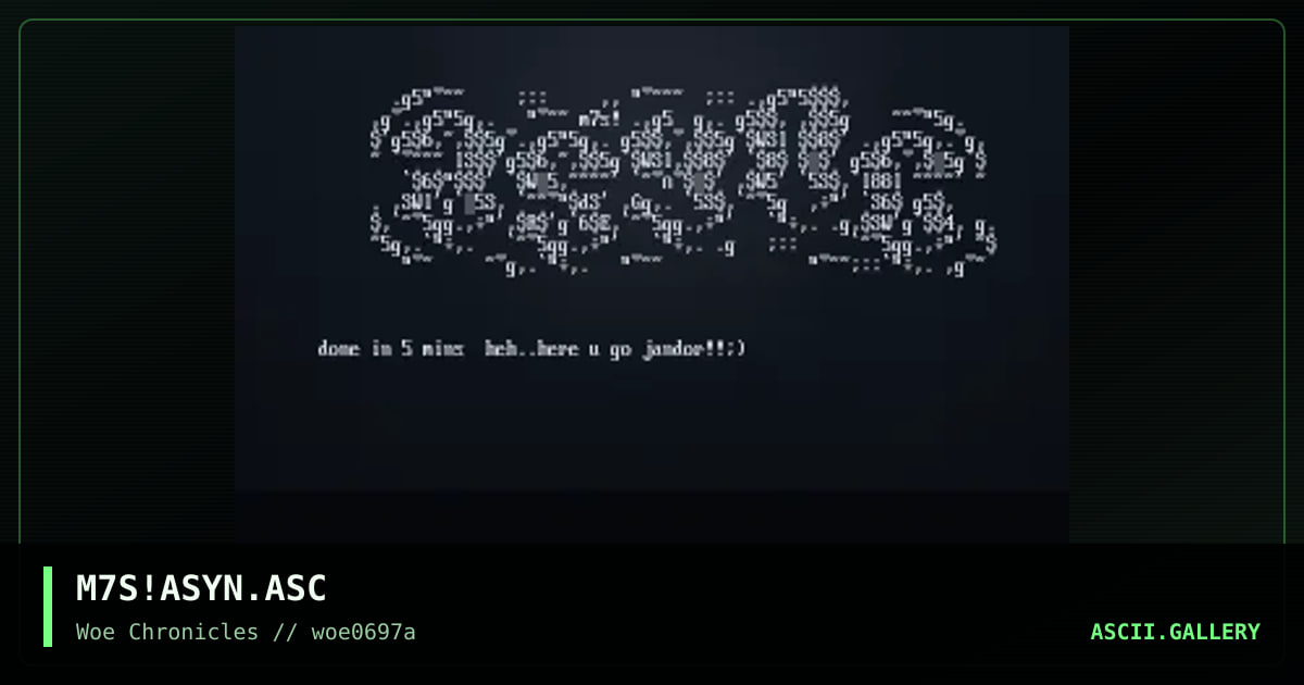 async, by m7s, 1997