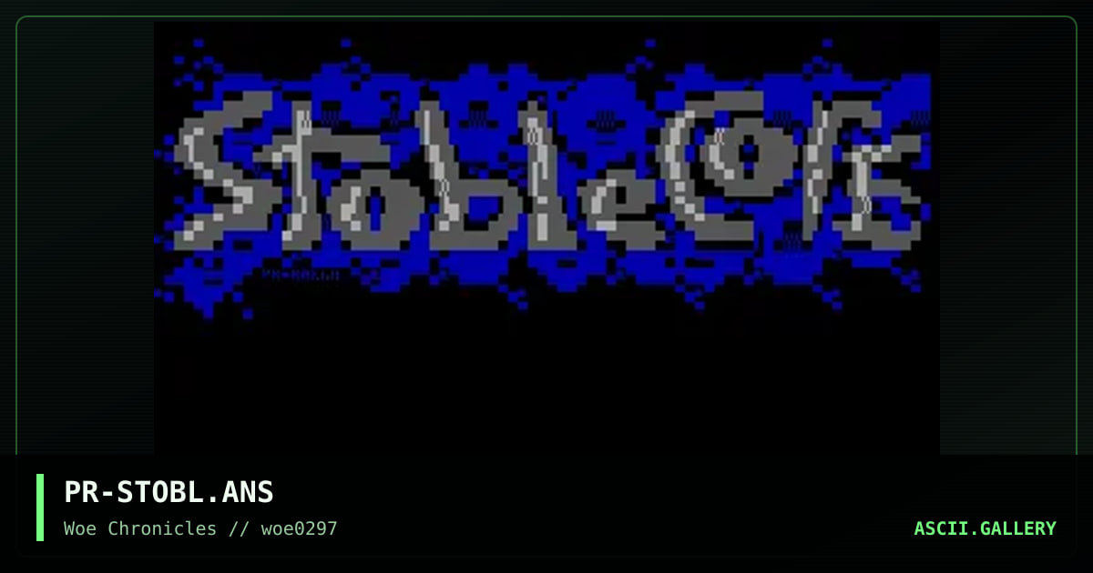 Stobletors, by promtheus, 1997