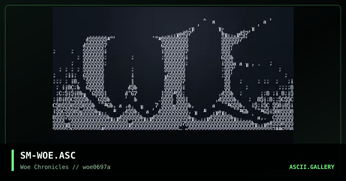 w0e #2, by sodom, 1997