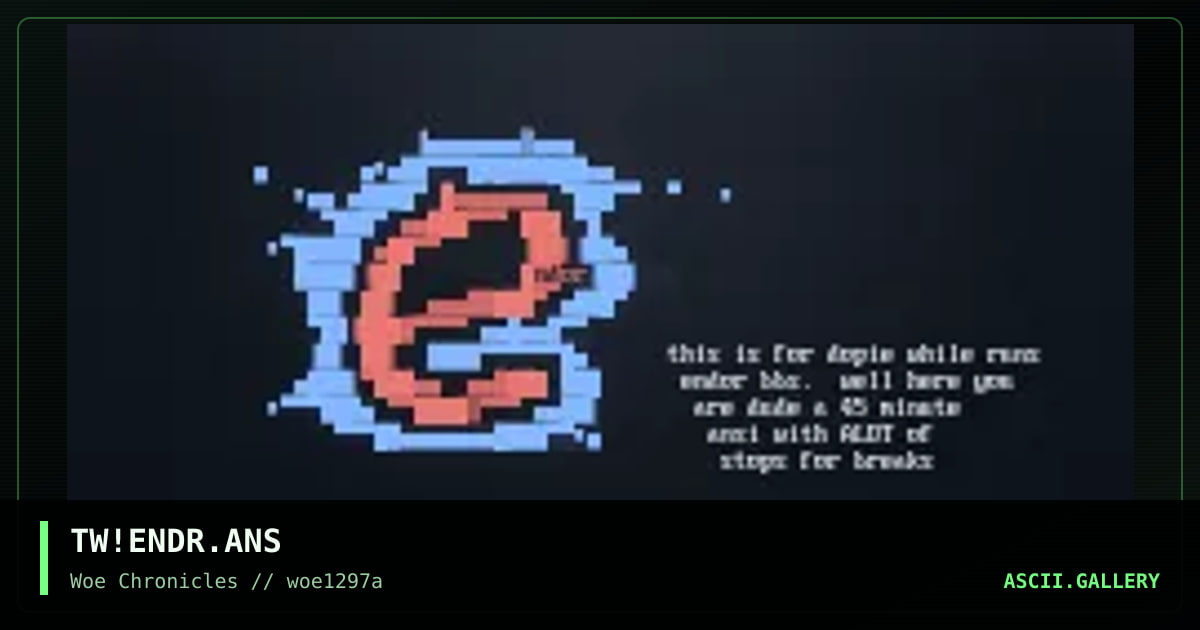 endor, by twist, 1997