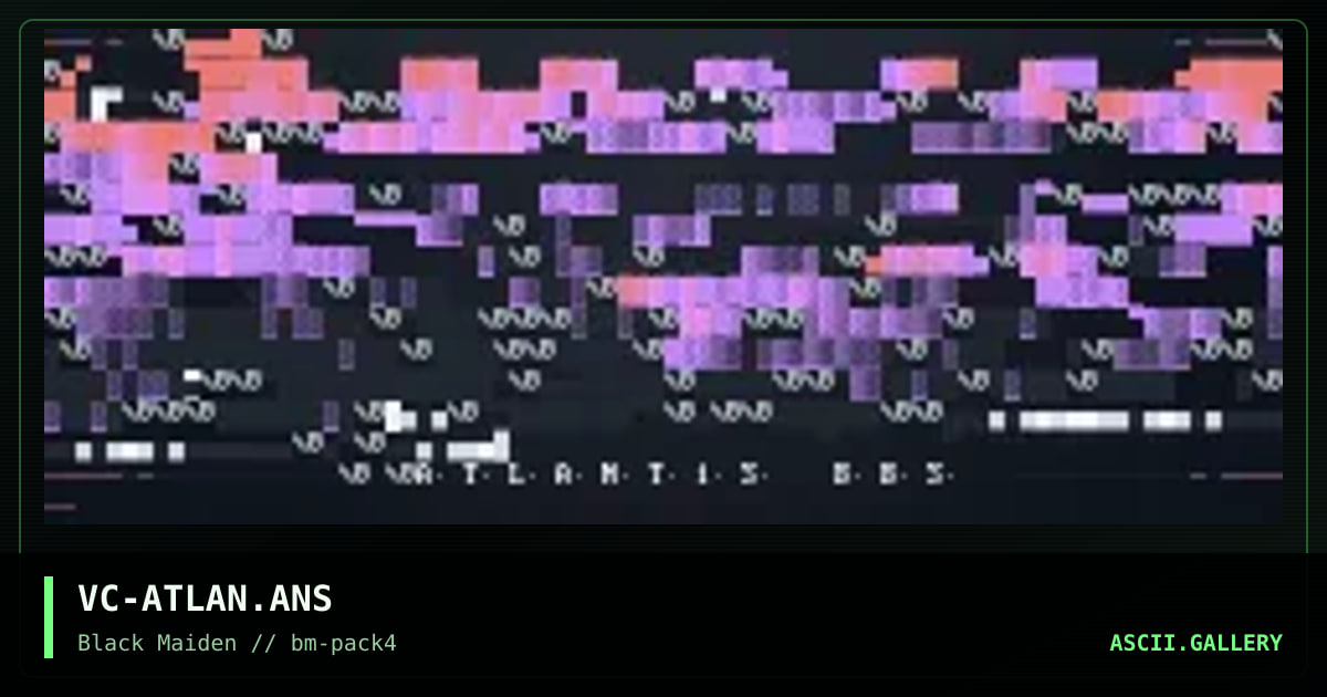 Atlantis, by voice, 1995
