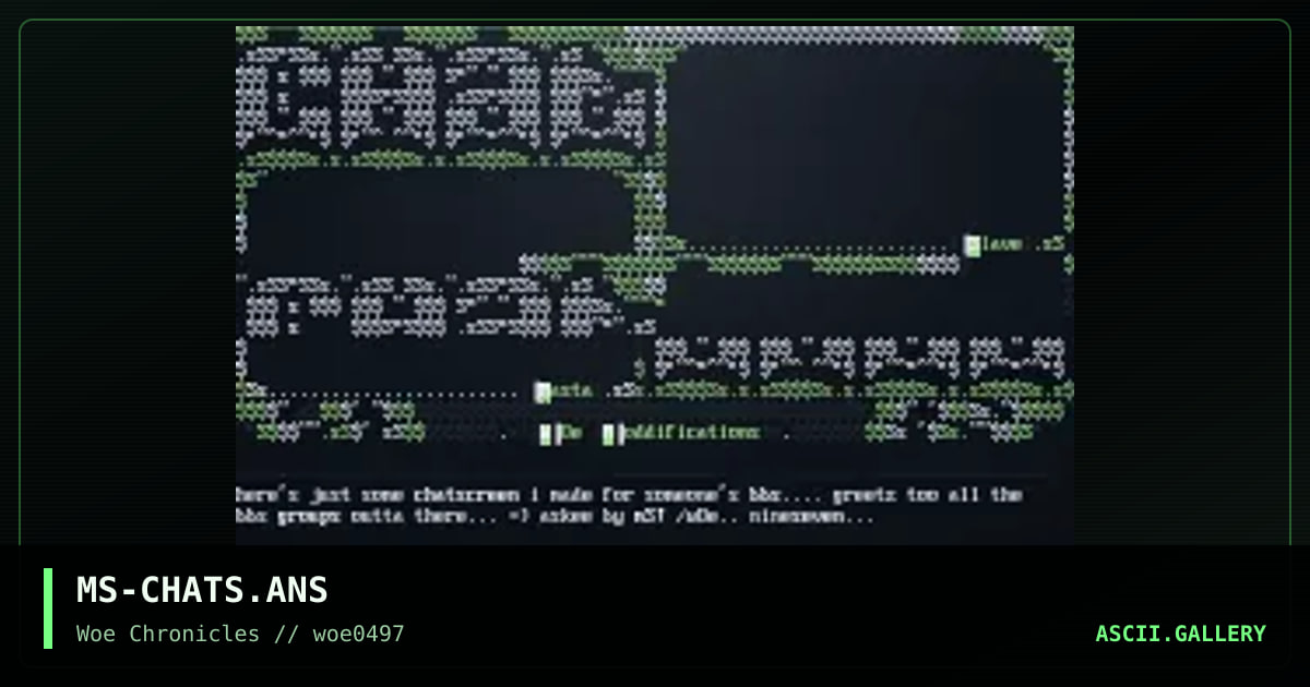 Chat%Screen, by misty, 1997
