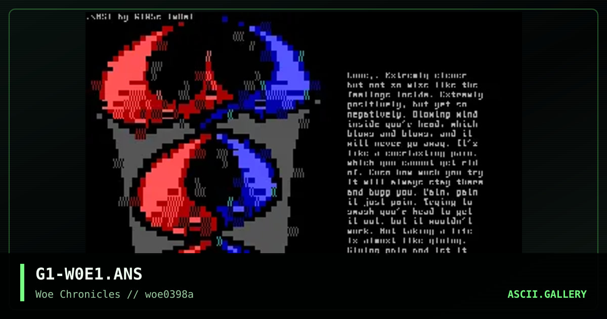 w0E!!, by gloss, 1998
