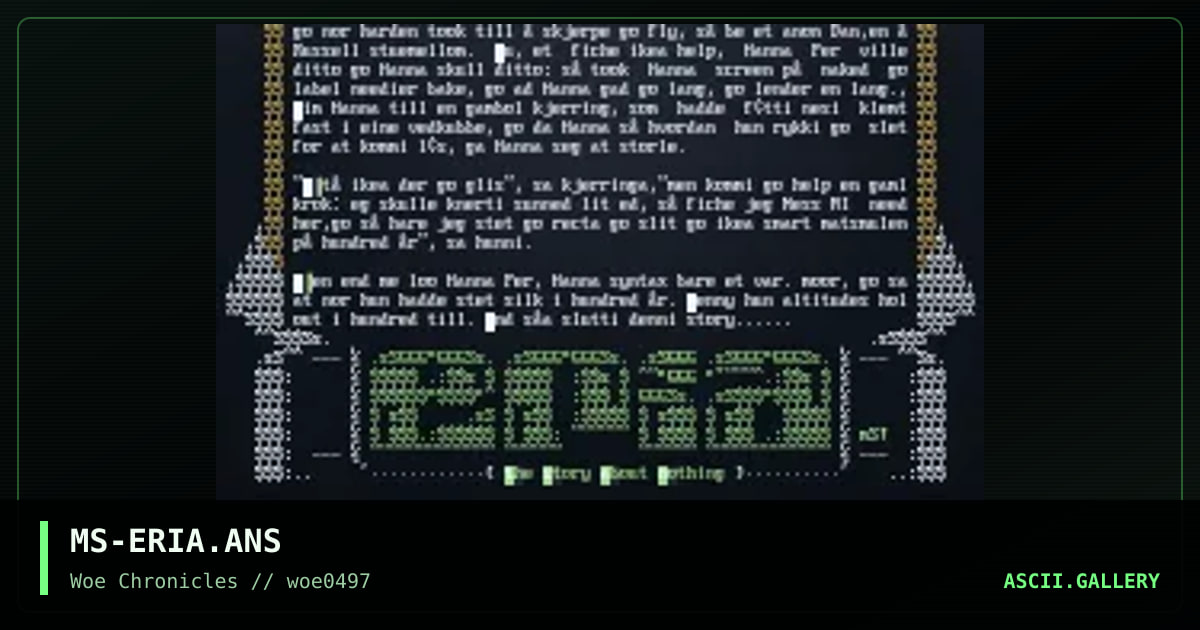 Er1a - the story, by misty, 1997