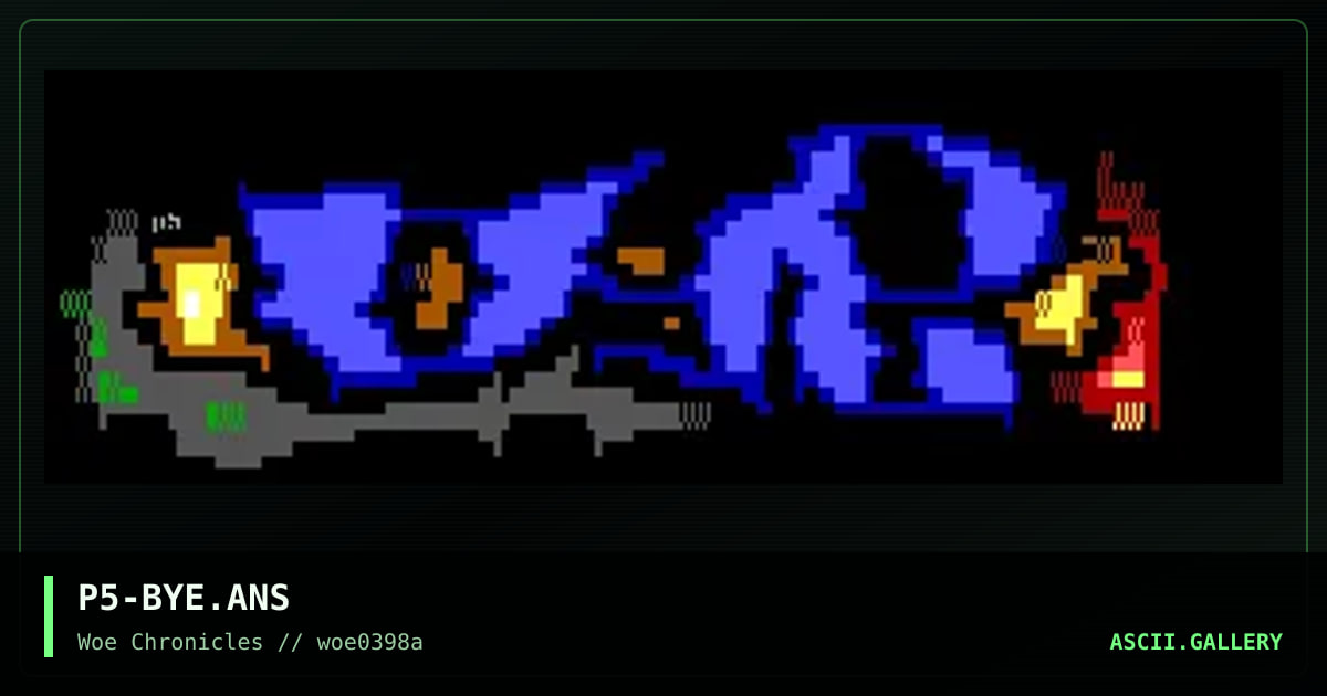 bye logo for j-dredd, by prosthesis, 1998