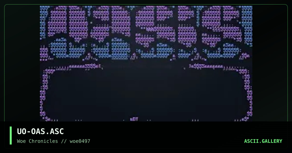 Oasis%menu, by umaro, 1997