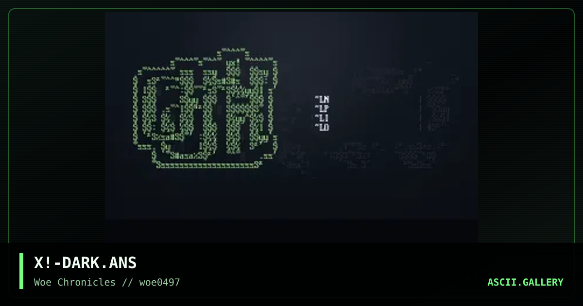 dark bbs, by xpozed, 1997