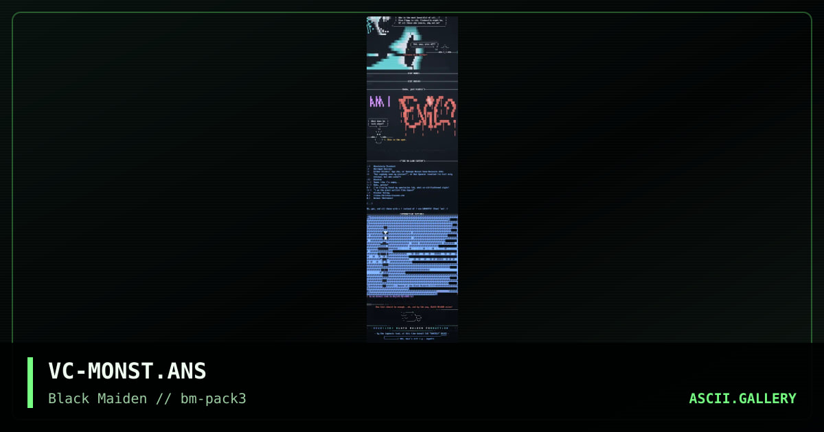 The Utmost Chaos, by voice, 1995