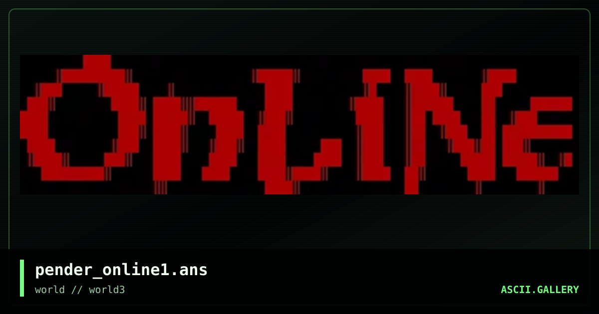 pender_online1.ans, by untagged, 1997