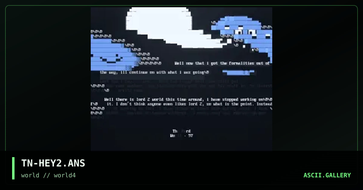 TN-HEY2.ANS, by the nerd, 1997