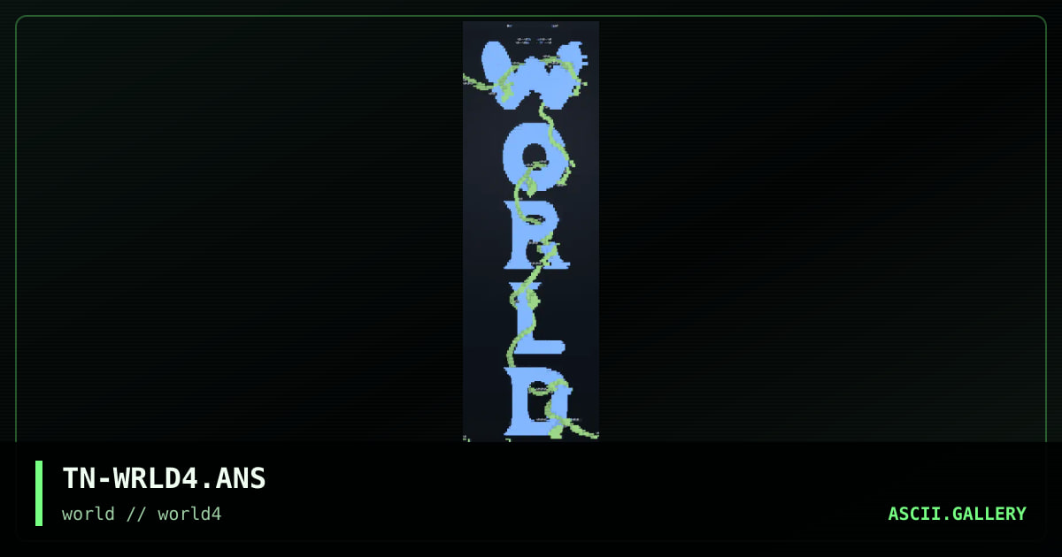 TN-WRLD4.ANS, by the nerd, 1997