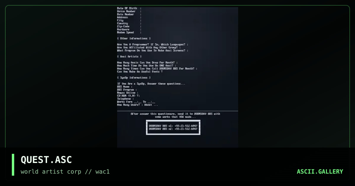 QUEST.ASC, by untagged, 1994