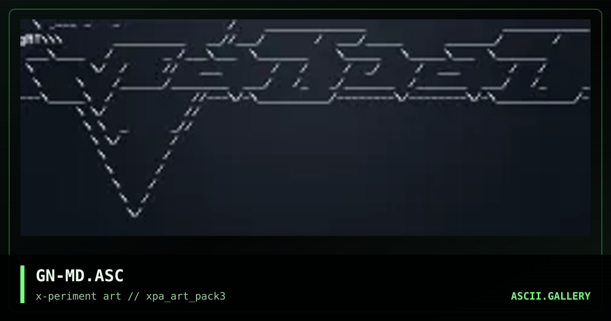GN-MD.ASC, by gavilan, 1996