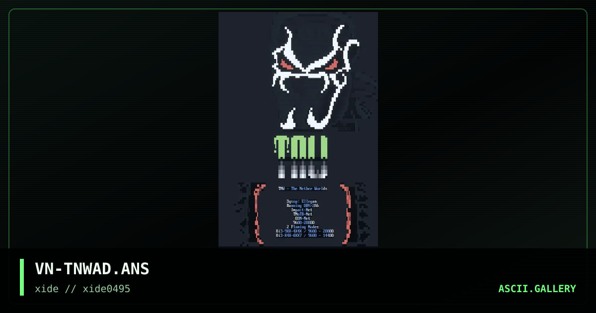 VN-TNWAD.ANS, by venom, 1995