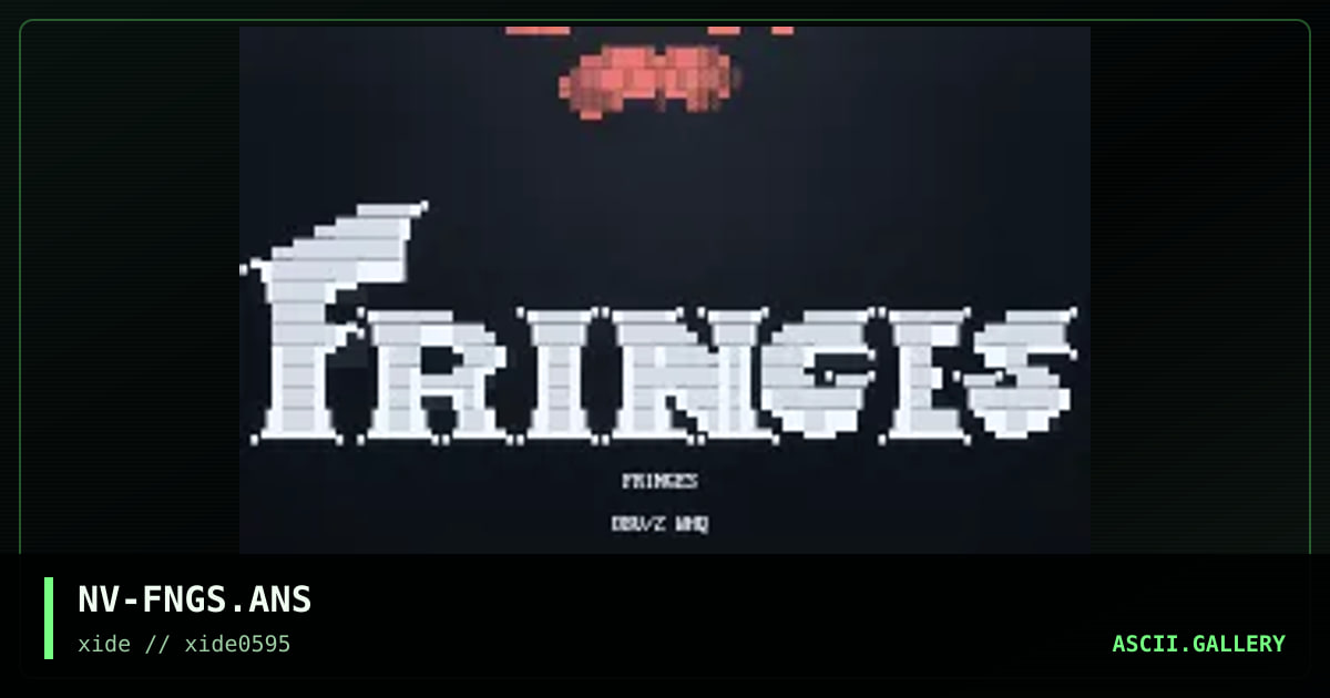 The Fringes, by nevermind, 1995