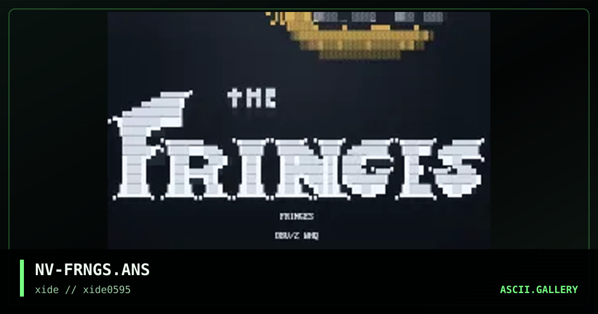 The Fringes, by nevermind, 1995