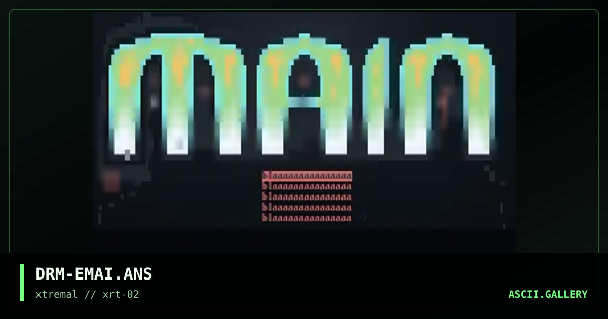 Main menu 4 Evil, by dr dream, 1998