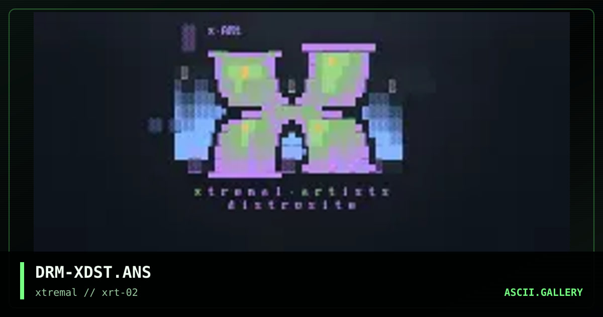 x·art distrosite, by dr dream, 1998