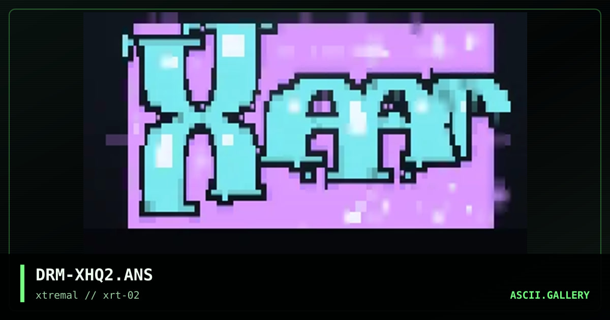 xrt rhq, by dr dream, 1998