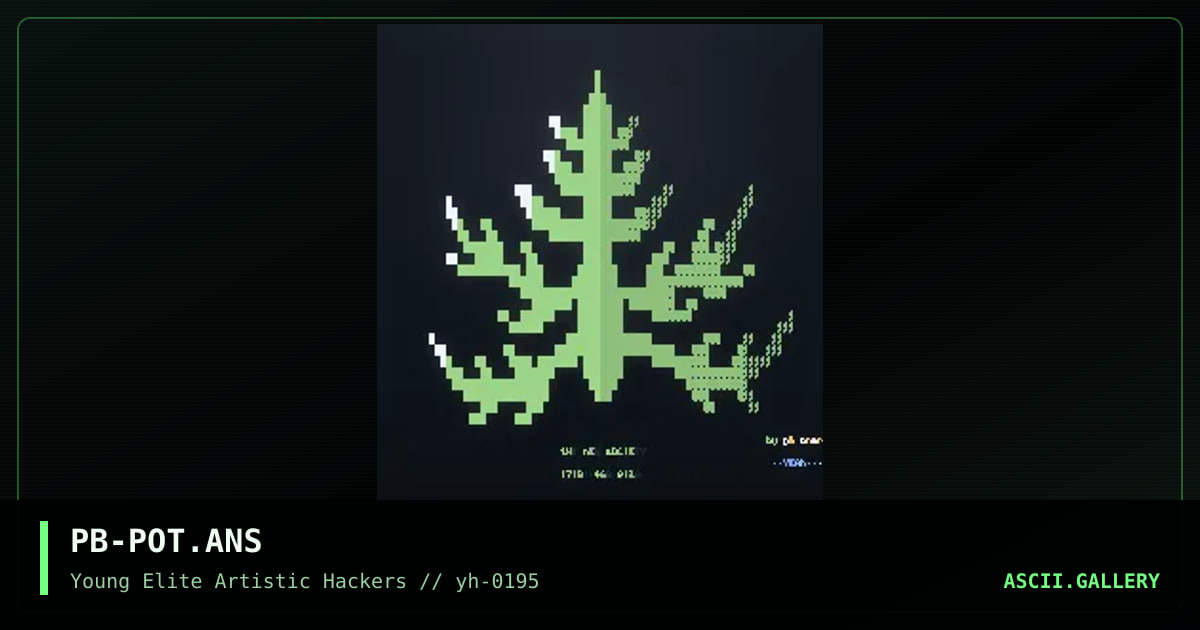 PB-POT.ANS, by pb oner, 1995