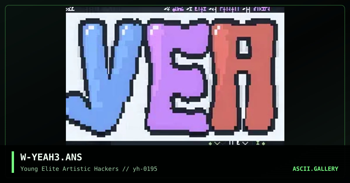 W-YEAH3.ANS, by untagged, 1995
