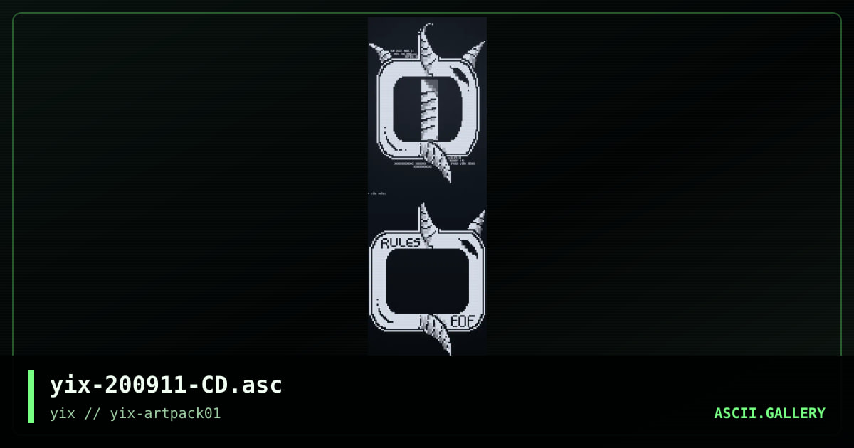 CD, by yix, 2020