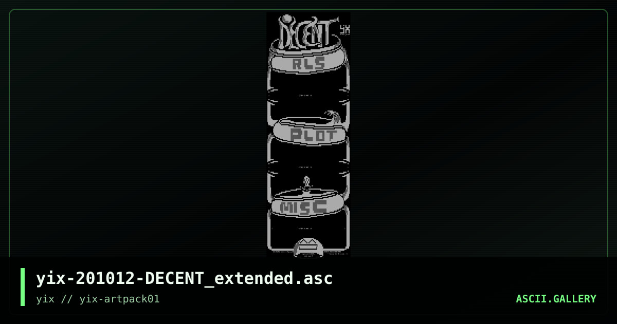 DECENT_extended, by yix, 2020
